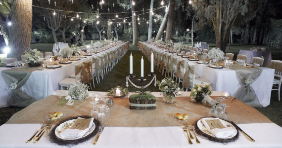 Un matrimonio Rustic Chic